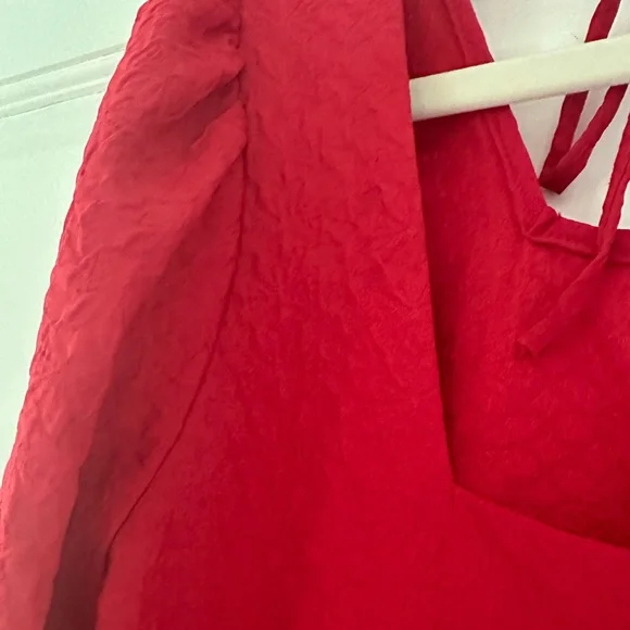 Anthropologie Amadi Esther Mini Red Dress - Picture 5 of 14